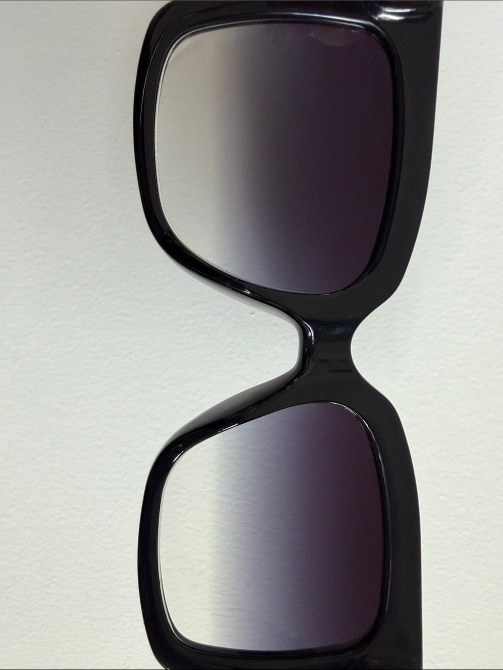 Quay Australia Black Crystal-Stud Square Sunglasses with Iridescent Pouch - Picture 13 of 13